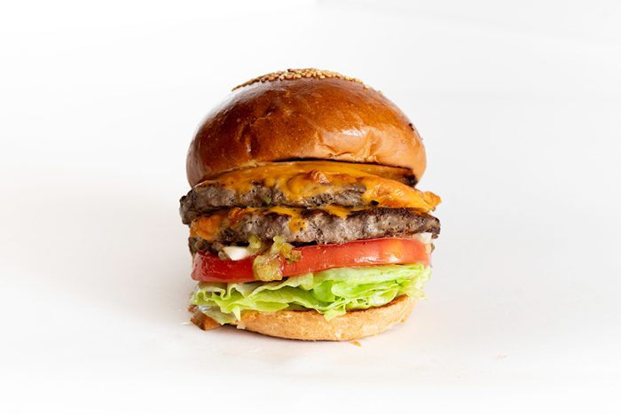 アクアダブルチーズバーガー